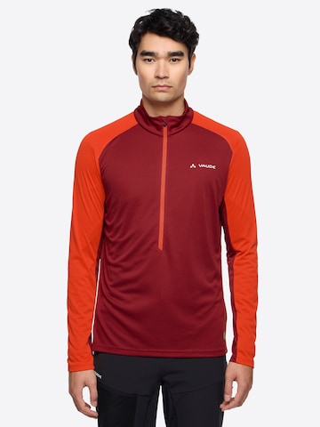 VAUDE Funktionsshirt 'Larice Light II' in Rot: Vorderseite