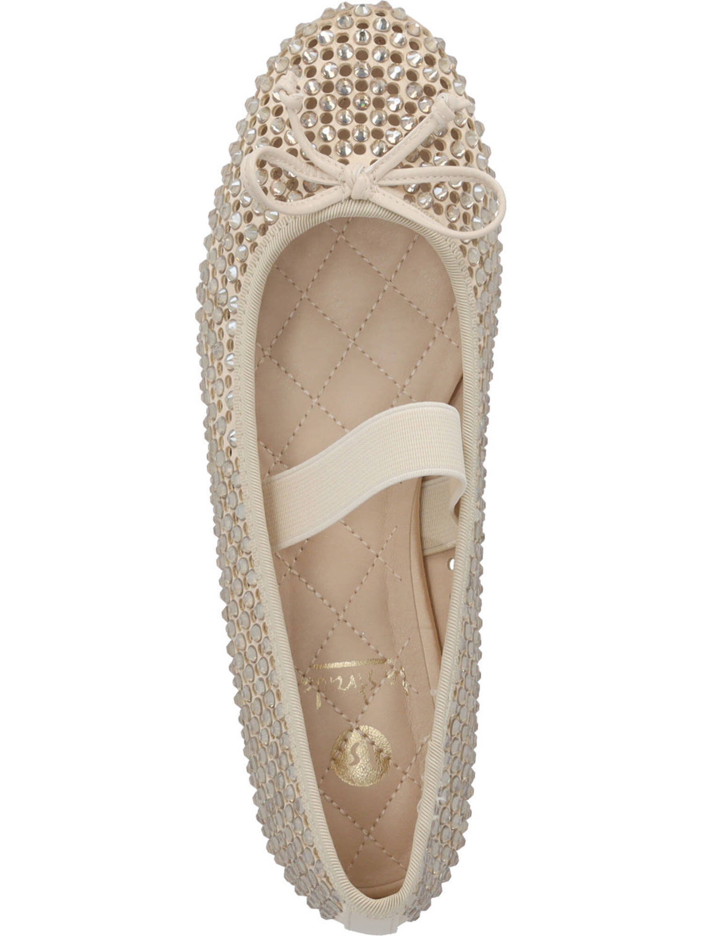 LA STRADA Ballerina in Beige