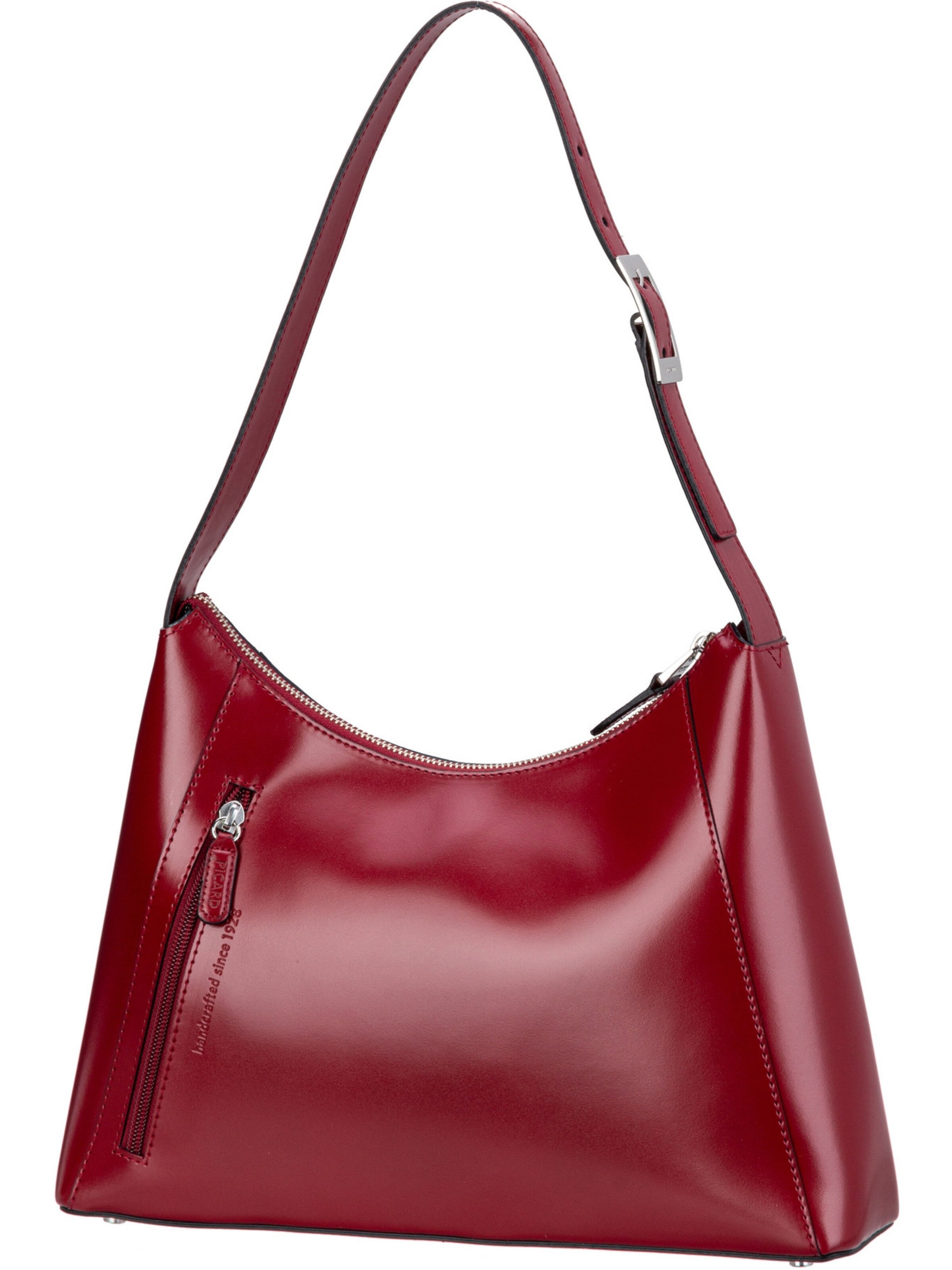 Picard Shoulder bag 'Black Tie 5520' in Red