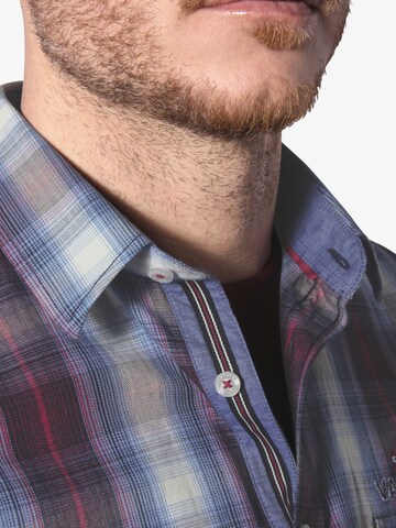 Jan Vanderstorm Comfort fit Button Up Shirt 'Kaitar' in Mixed colors