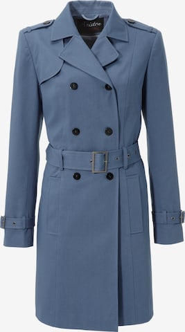 Aniston CASUAL Between-Seasons Coat in Blue: front