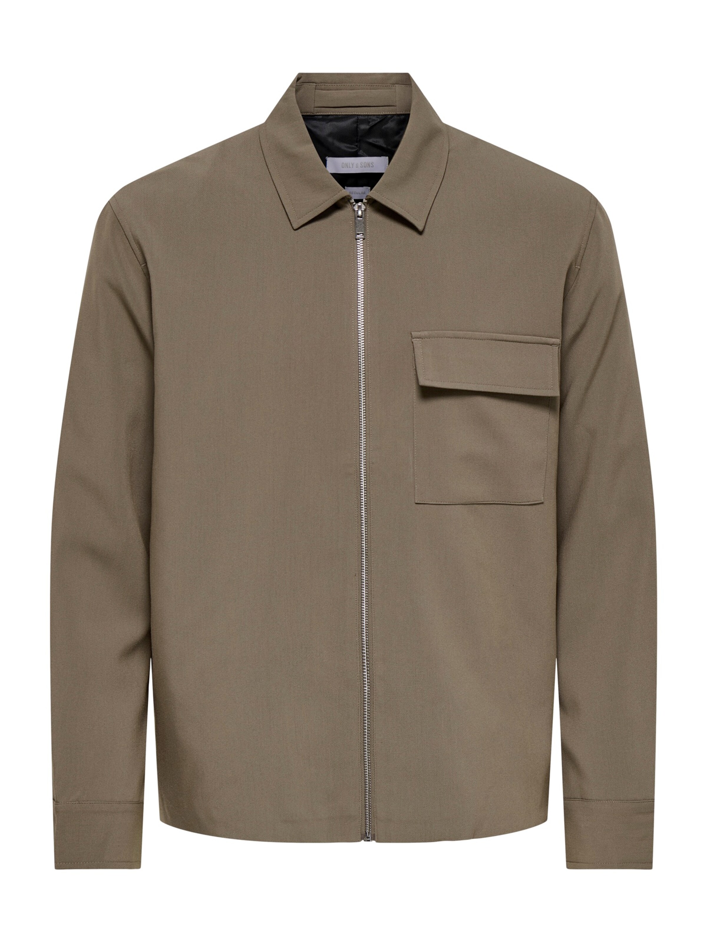 Only & Sons Veste mi-saison 'ONSWILL' en S en marron, Vue avec produit