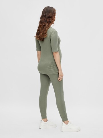 MAMALICIOUS Tapered Broek 'Neda' in Groen