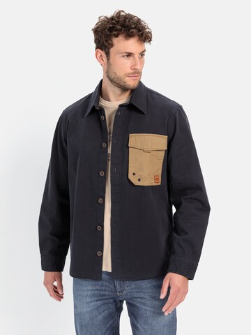 CAMEL ACTIVE Regular Fit Hemd in Schwarz: Vorderseite