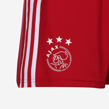 ADIDAS PERFORMANCE Regular Sportshorts 'Ajax Amsterdam' in Rot