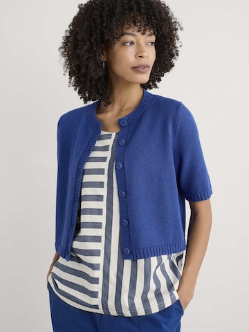 Cardigan 'Gillan Creek' Seasalt Cornwall en bleu : devant