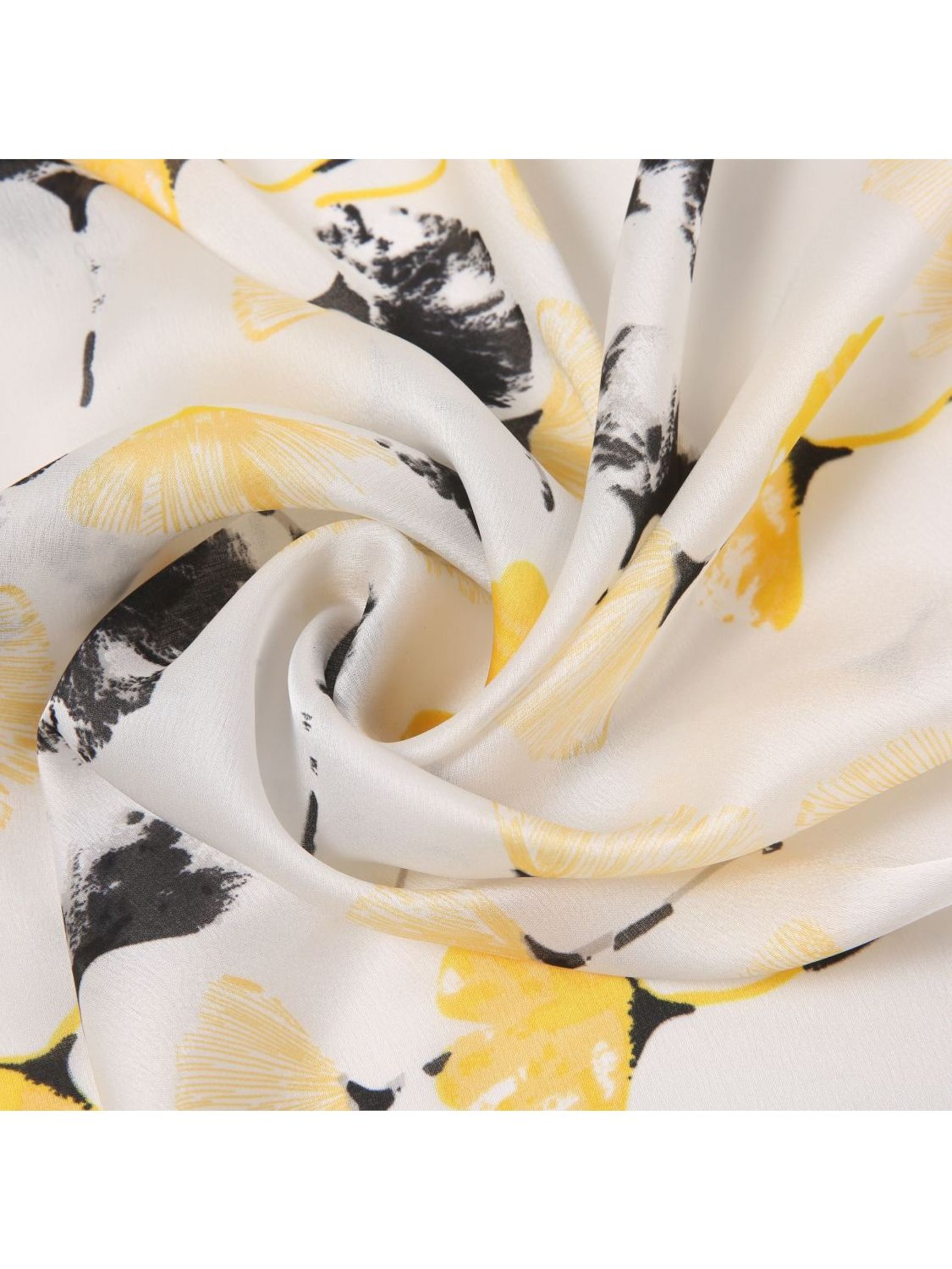 alberto cabale - Chal 'Etole de Soie Petalfly Florina' en blanco