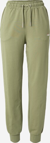 FILA Workout Pants 'BALIMO' in Green: front