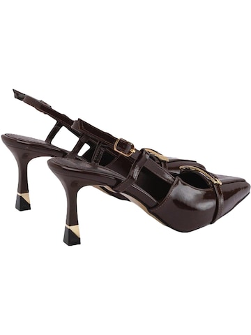 Limoya - Zapatos destalonado 'Renita' en marrón