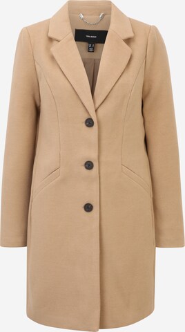 VERO MODA Between-seasons coat 'COLLAR YORK' in Beige: front