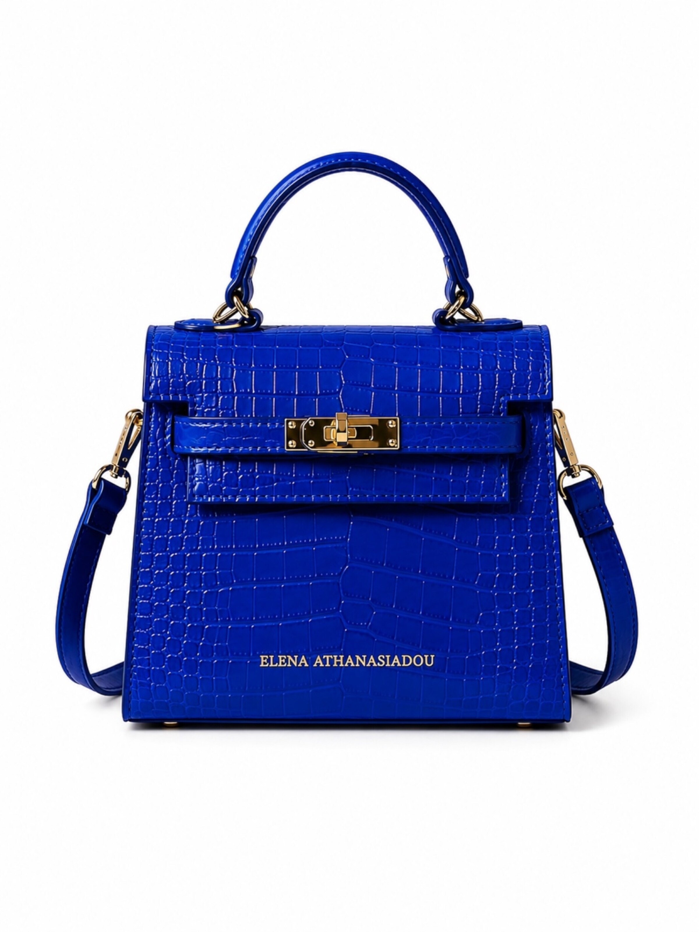 Elena Athanasiadou Handbag 'Royal' in Blue: front