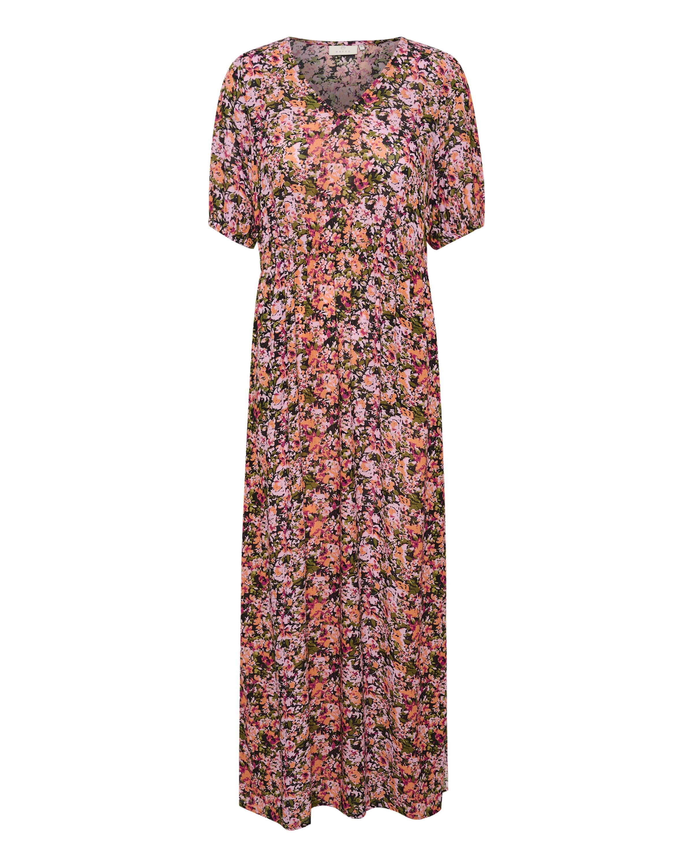 Kaffe Kjole 'Isolde Amber' i blandingsfarvet: forside