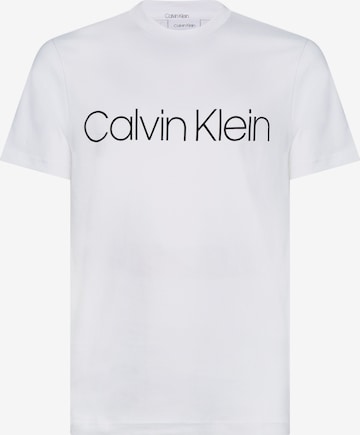 Calvin Klein Big & Tall Tričko – bílá: přední strana