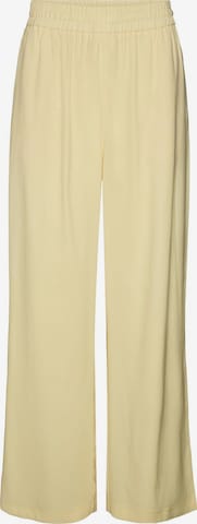 VERO MODA Wide leg Trousers 'CARMEN' in Beige: front