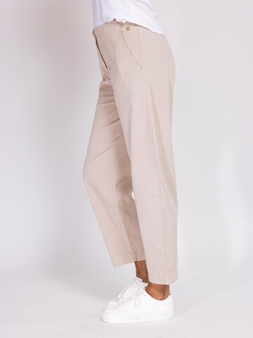 Zhrill Tapered Pants 'ZHDAIJA' in Beige