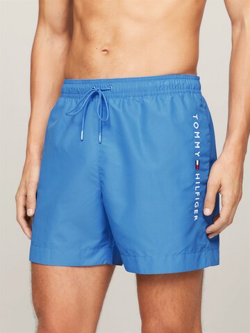 Tommy Hilfiger Underwear Badeshorts 'Authentic' i blå: forside