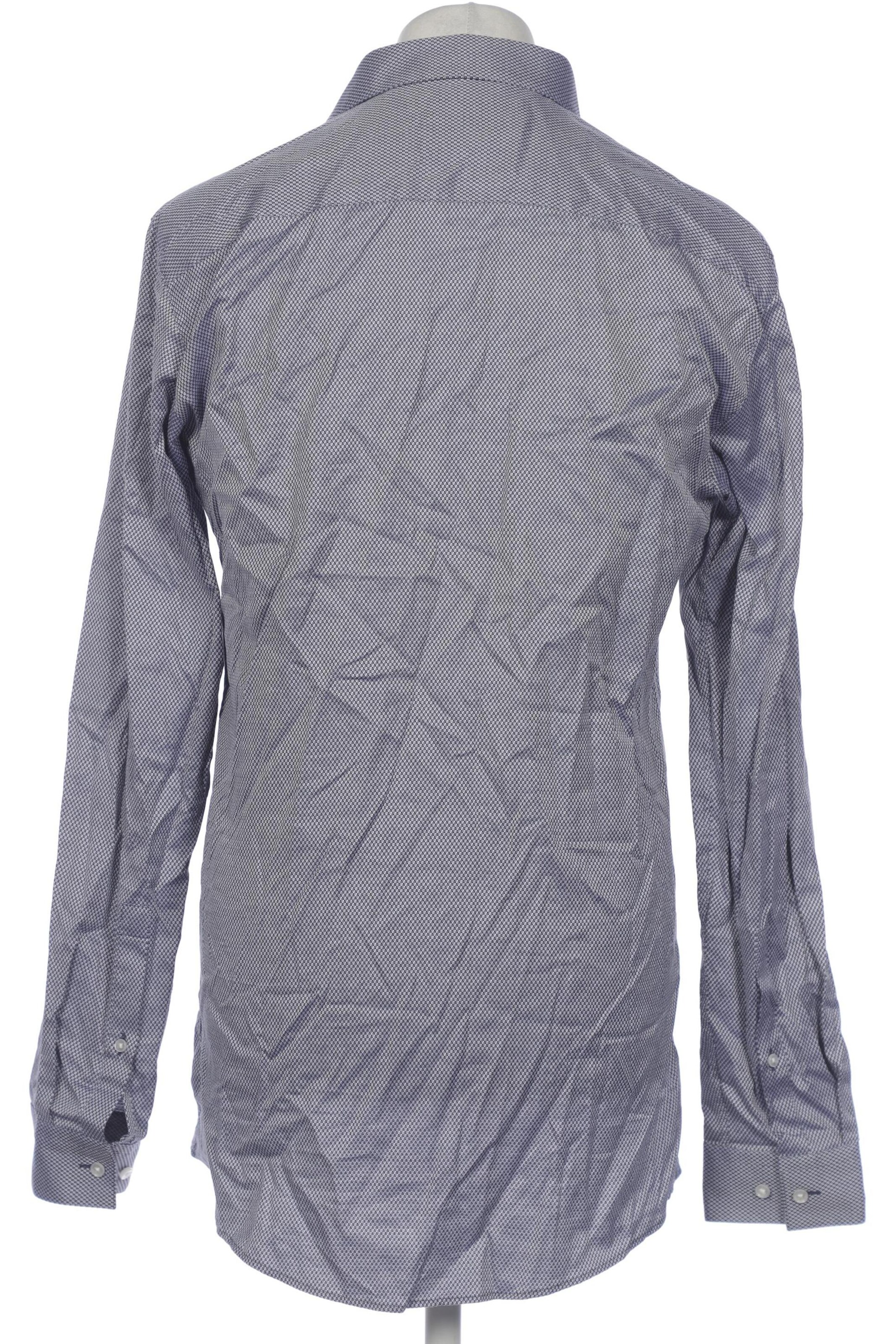 HUGO Button Up Shirt in L in Blue