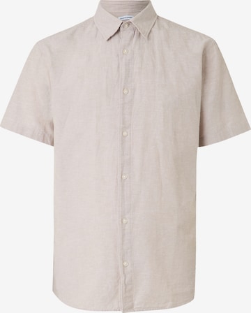 JACK & JONES Рубашка 'JJEBREEZE' в Серый: спереди