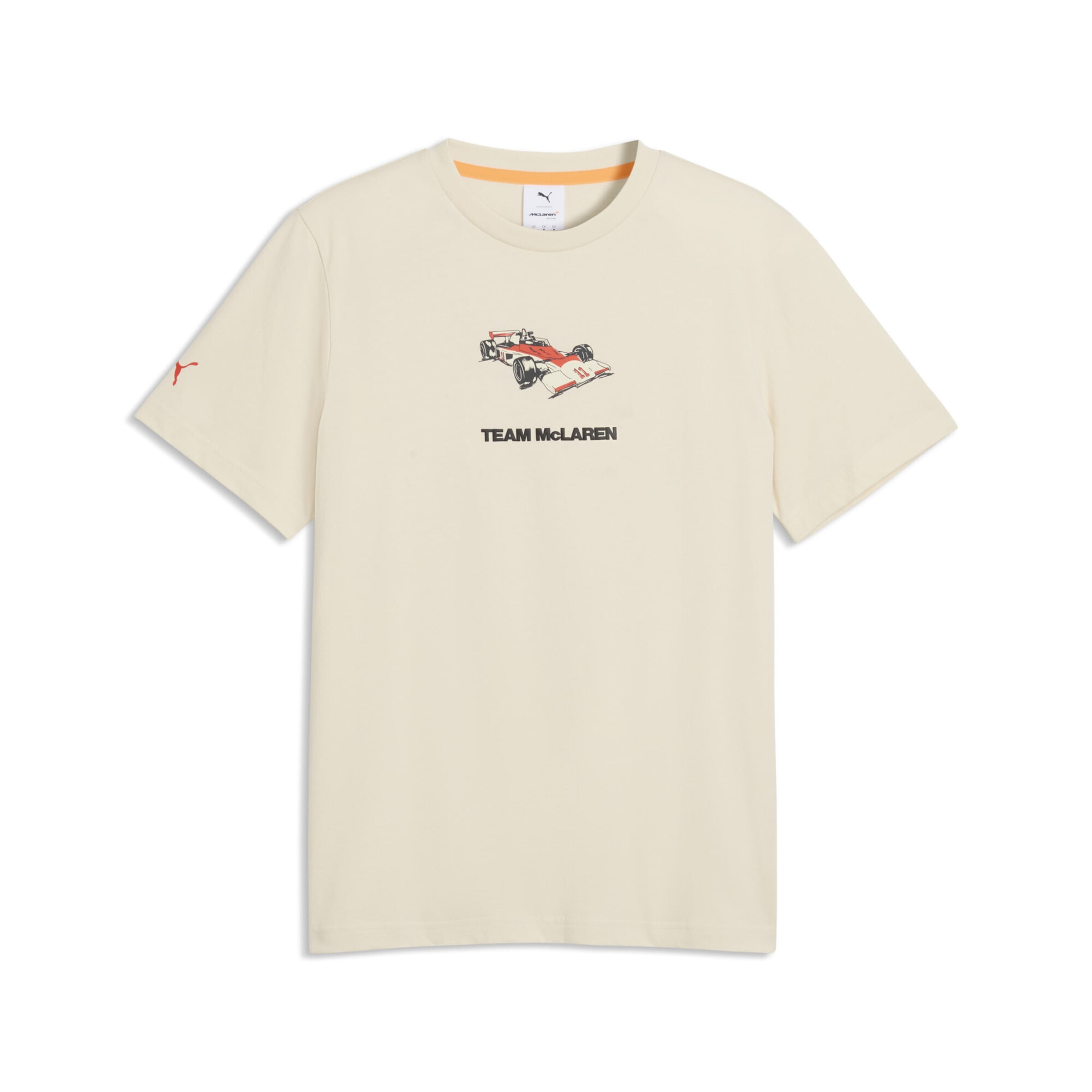 PUMA Funktionsshirt 'McLAREN RACING' in Beige: Vorderseite