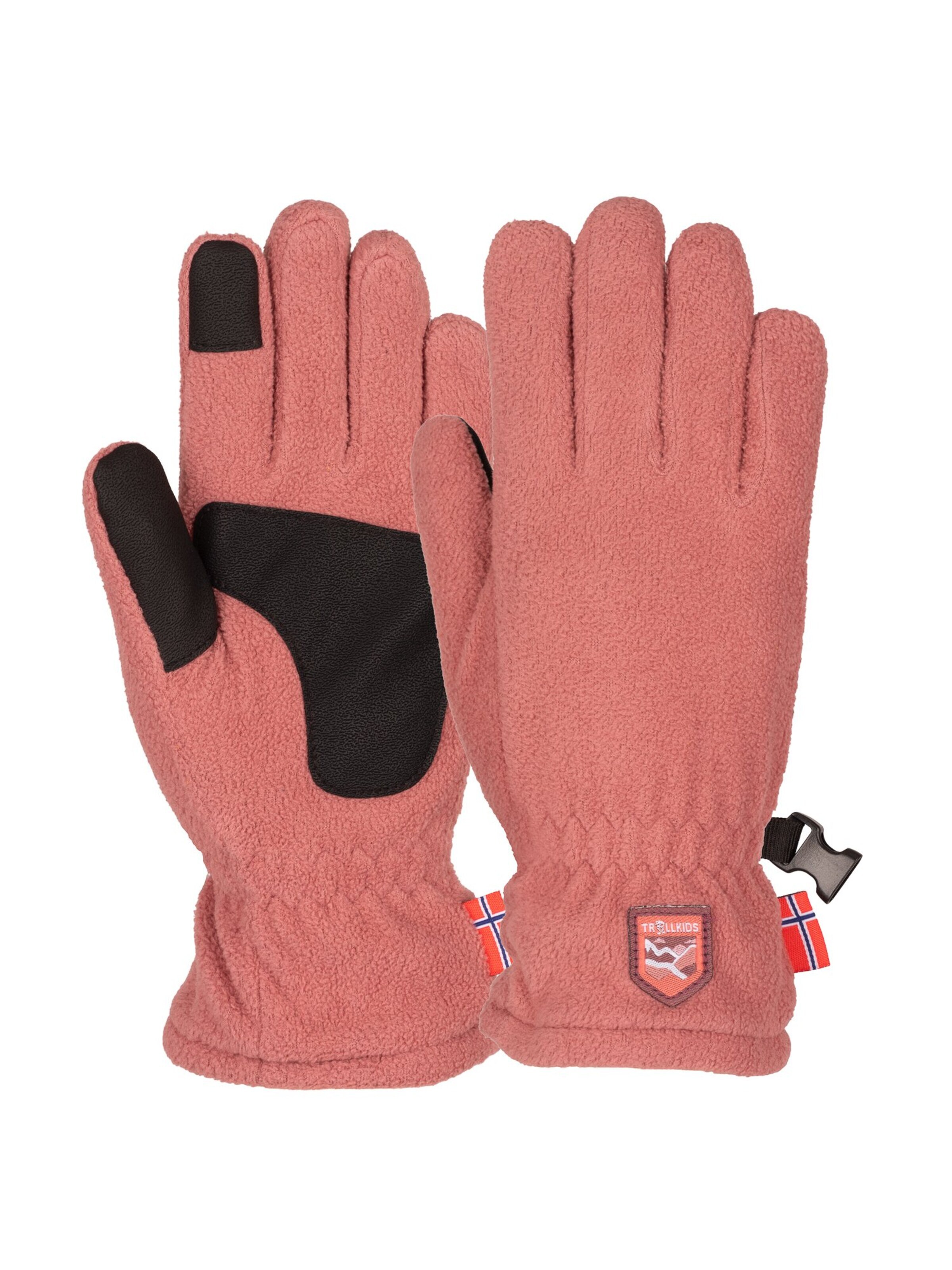 TROLLKIDS Gloves in Orange: front