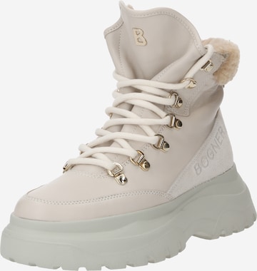 Stivaletto stringato 'BANFF 11' di BOGNER in beige: frontale