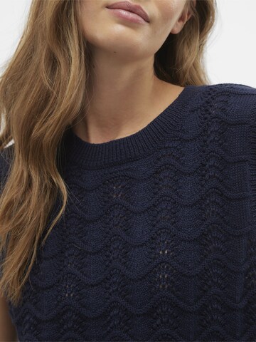 Pull-over 'TUSCANY' VERO MODA en bleu