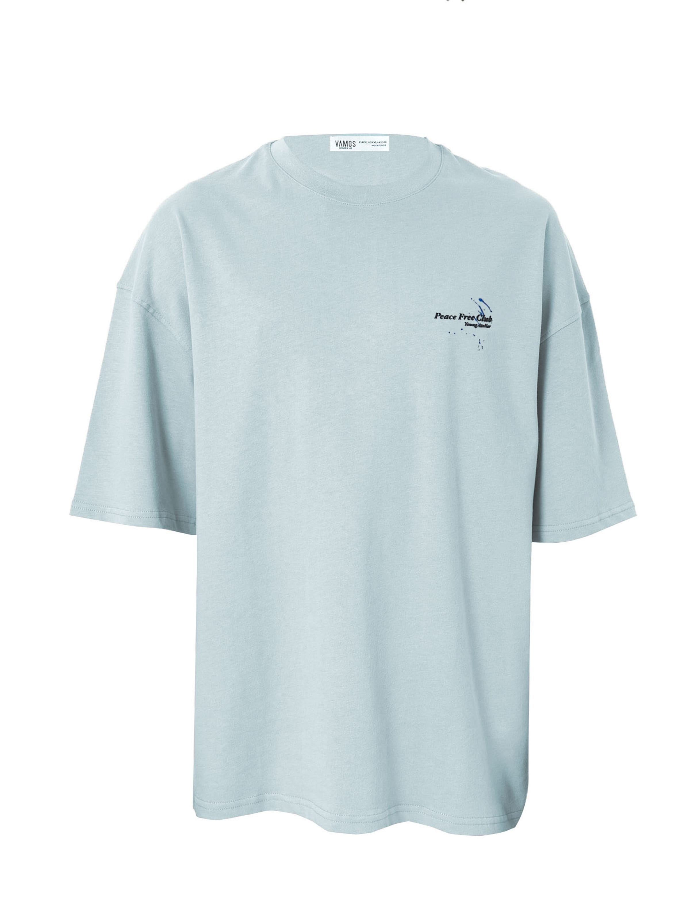 Maglietta di VAMOS CLO in grigio: frontale