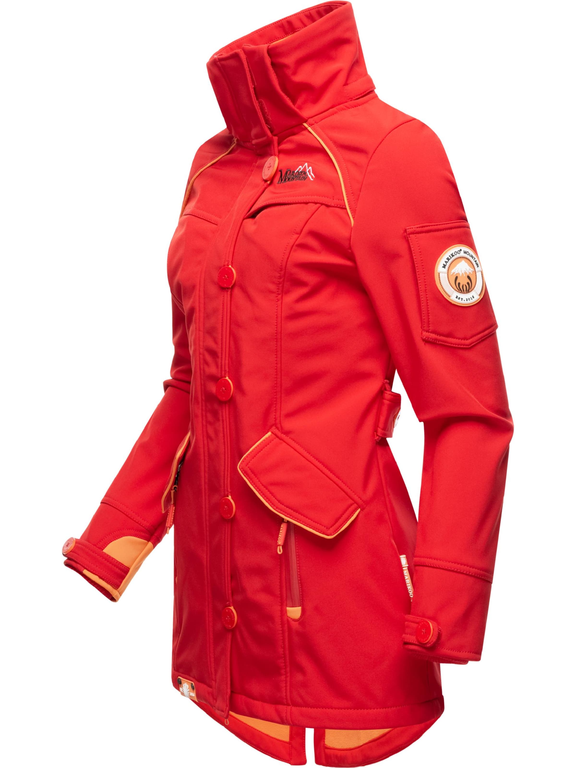 MARIKOO Funktionsjakke 'Soulinaa' i rød