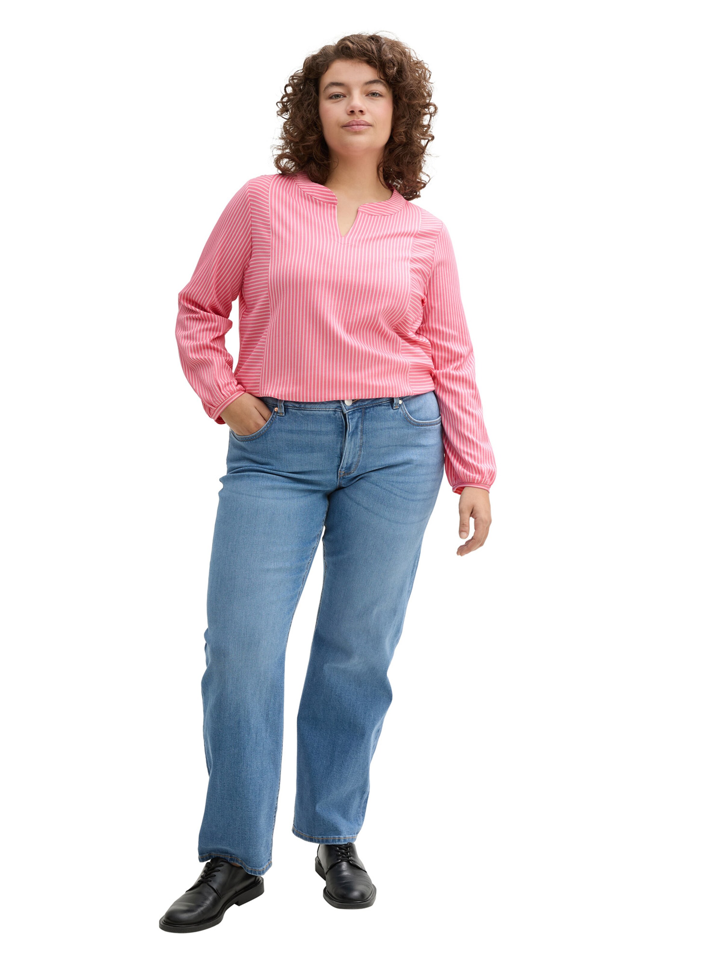 Tom Tailor Women + Bluse in Pink