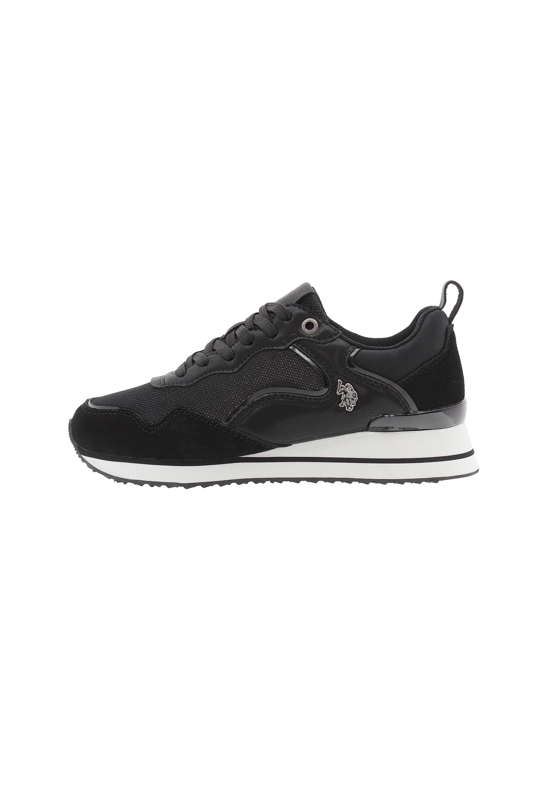 Sneaker bassa di U.S. POLO ASSN. in nero: frontale