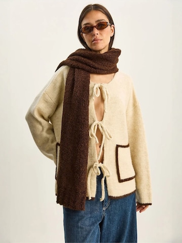 Giacchetta 'Strickjacken' di Bianco Lucci in beige