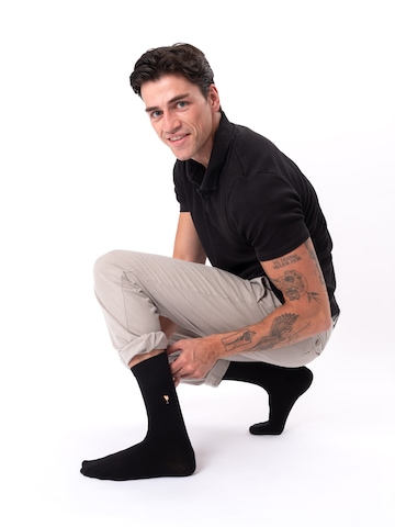 Occulto Socks 'Juno' in Black