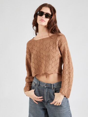 STUDIO SELECT Sweater 'Edda' in Beige: front