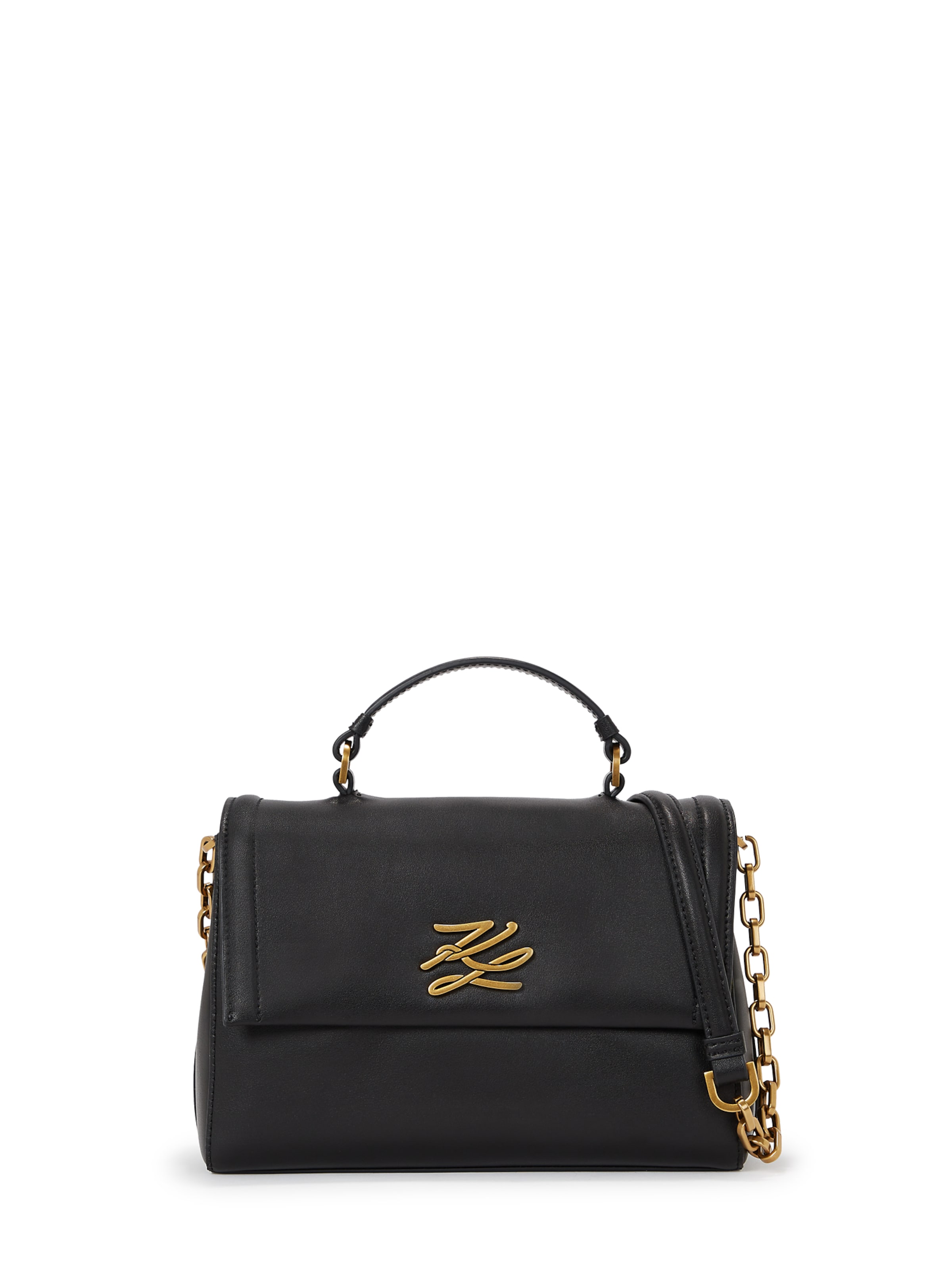 Karl Lagerfeld - Malas de tiracolo em preto: frente