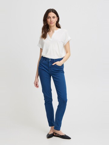 Fransa Slim fit Jeans in Blue