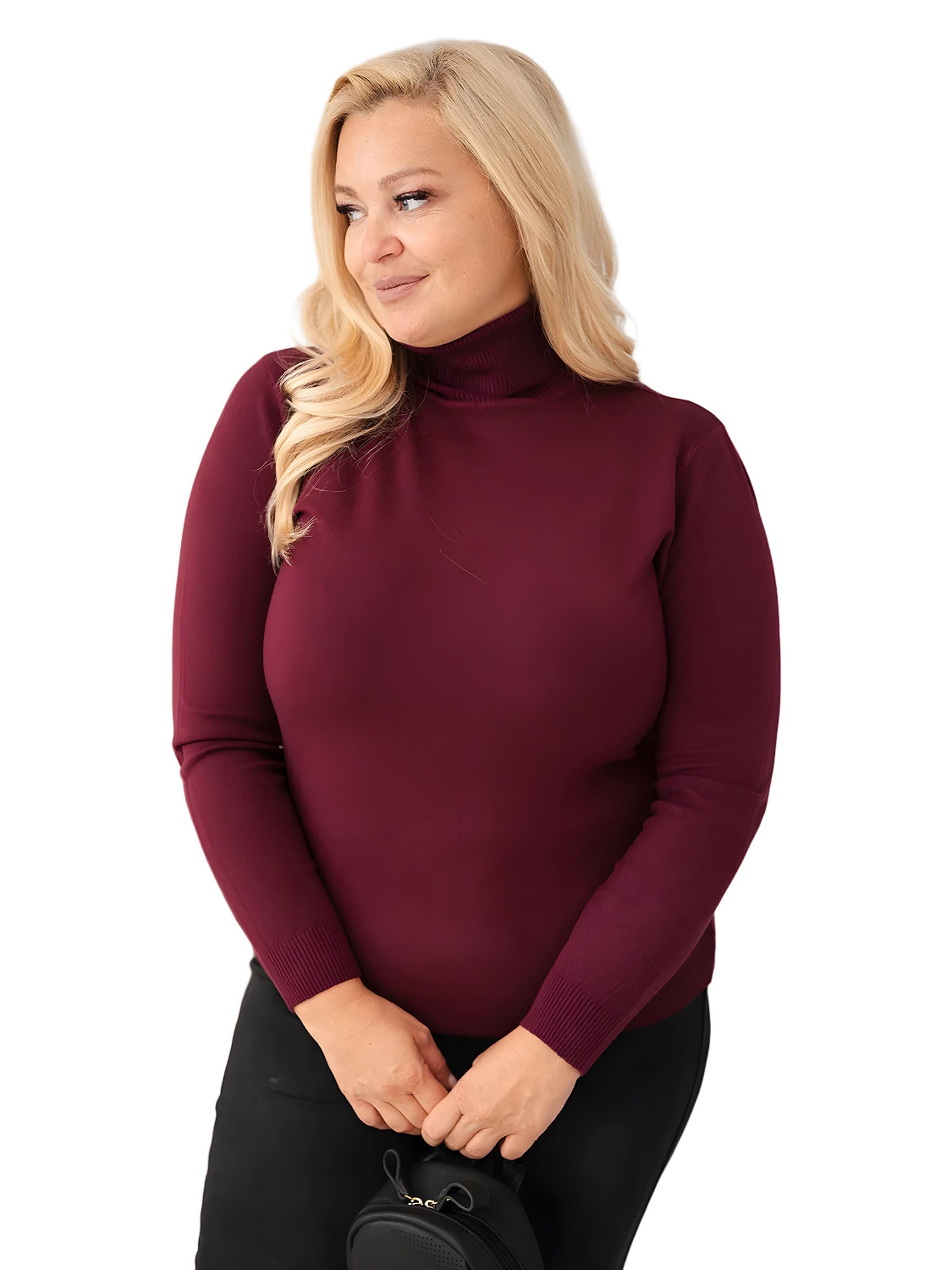 Lumera Pullover 'Velo'‌ in Lila: Vorderseite