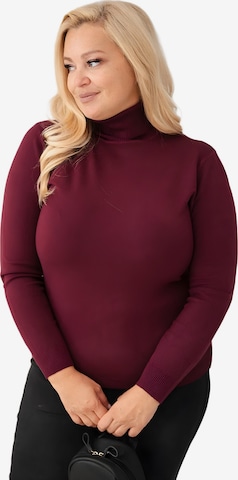 Lumera Pullover 'Velo' in Lila: Vorderseite