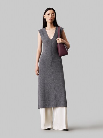 Calvin Klein Dress in Grey: front