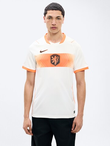 NIKE Tricot 'KNVB STAD' in Wit: voorkant