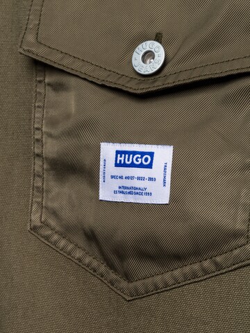 HUGO Regular fit Button Up Shirt 'Ebrido' in Green