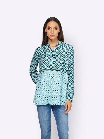 heine Bluse in Blau