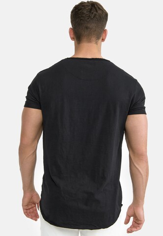 T-Shirt 'Willbur' INDICODE JEANS en noir