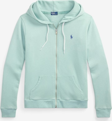 Giacca di felpa di Polo Ralph Lauren in verde: frontale