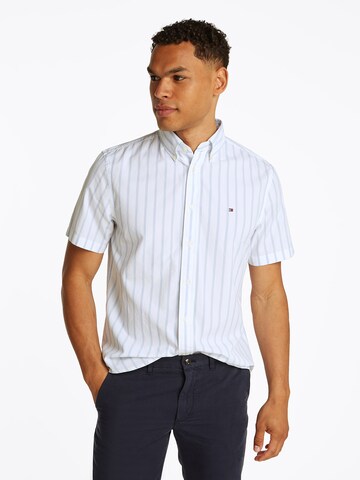 Regular fit Cămașă 'Flex' de la TOMMY HILFIGER pe albastru: față