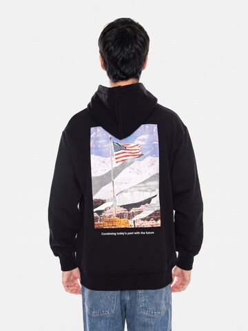 CAT Sweatshirt in Schwarz