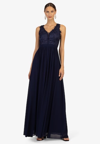 Kraimod Evening Dress in Blue: front