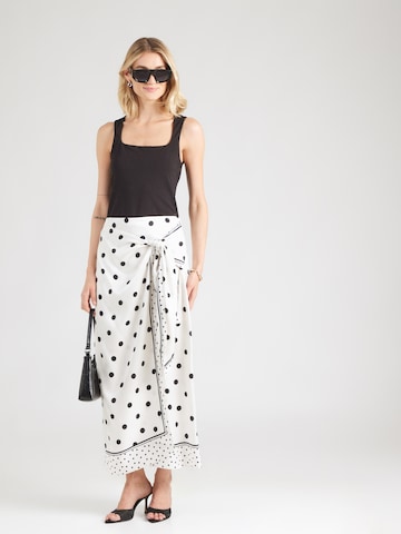 Gonna 'ALBBAA' di Ted Baker in bianco