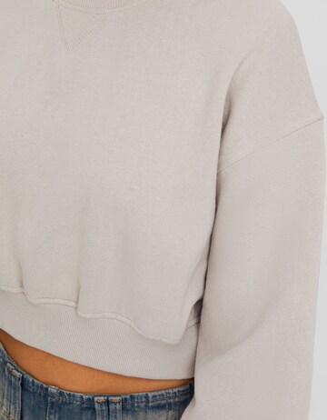 Bershka Sweatshirt in Grau