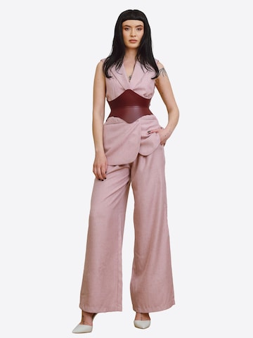 Haute Cuir Belt 'Soreen' in Red