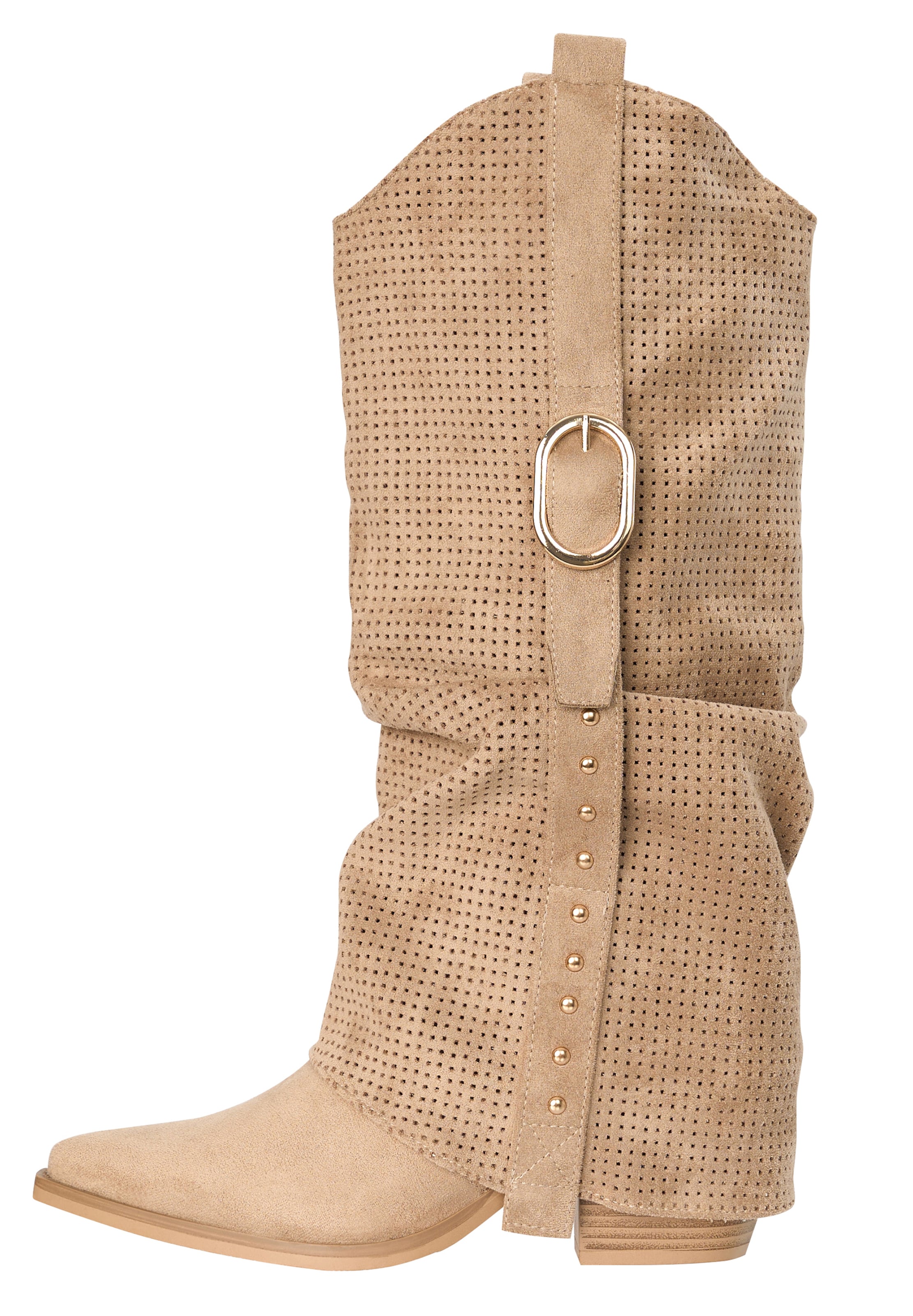 Bottes de cowboy Salinyang en beige